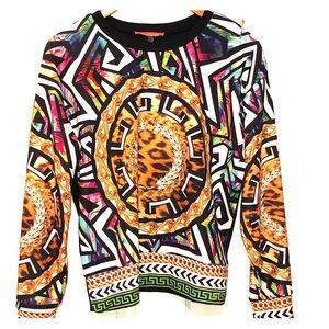 Chain link multicolored top